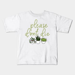 plant lover Kids T-Shirt